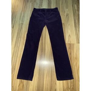 VTG Chaps Denim Petite Purple‎ Corduroy Pants Sz 2P 2